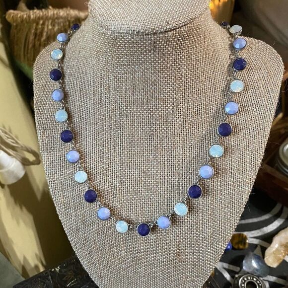 C. Wonder silver-tone multi rhinestone necklace - Picture 3 of 9